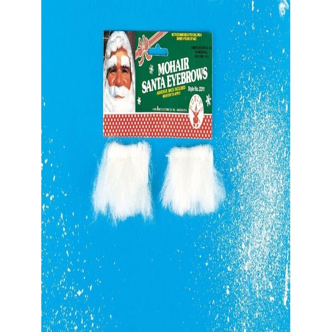 Mohair Santa Eyebrows - worldclasscostumes