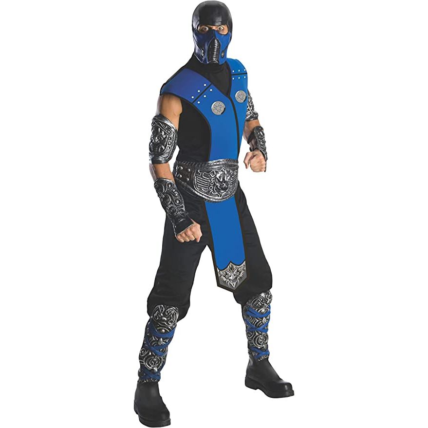 Mortal Kombat Sub Zero Adult Costume - worldclasscostumes