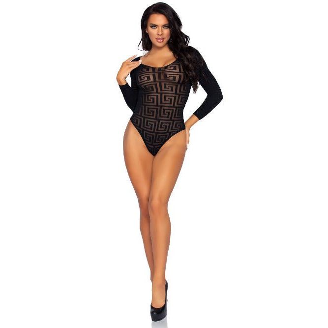 Mosaic Opaque Bodysuit - worldclasscostumes