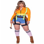 Nailed It Construction Worker Womens Costume - worldclasscostumes