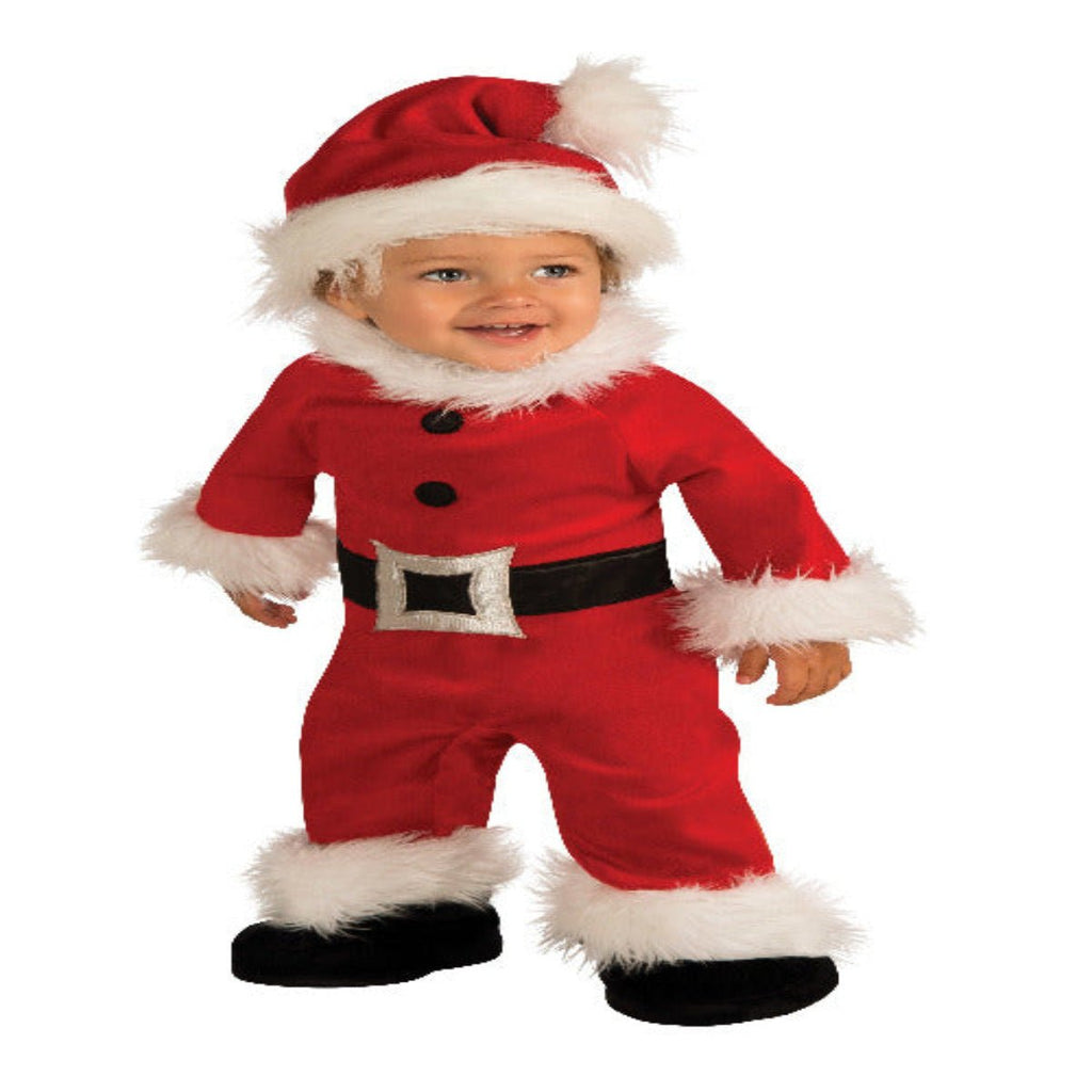 Newborn Santa Baby Romper - worldclasscostumes