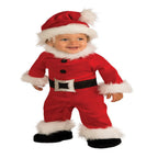 Newborn Santa Baby Romper - worldclasscostumes