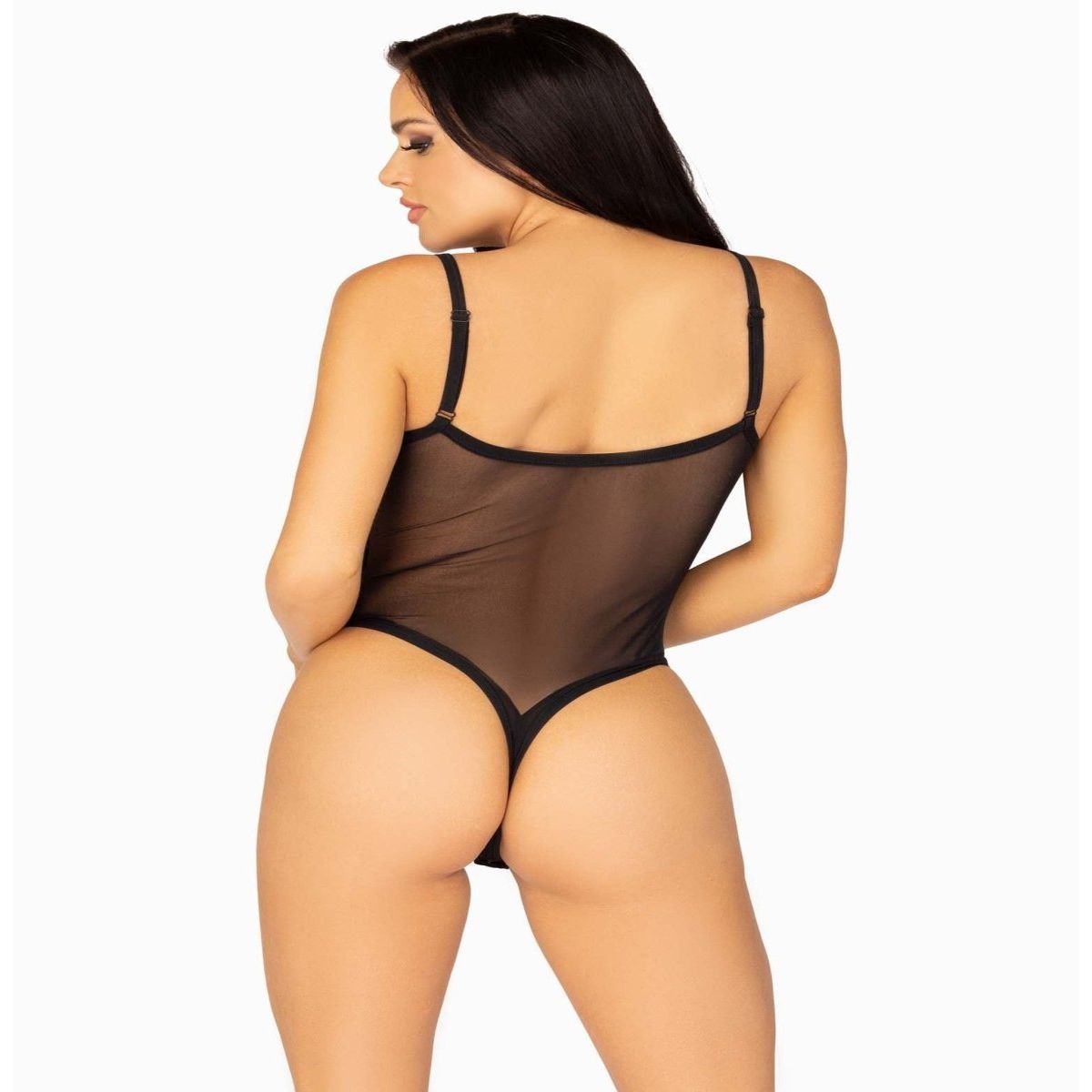 Next Level Mesh Cami Bodysuit - worldclasscostumes
