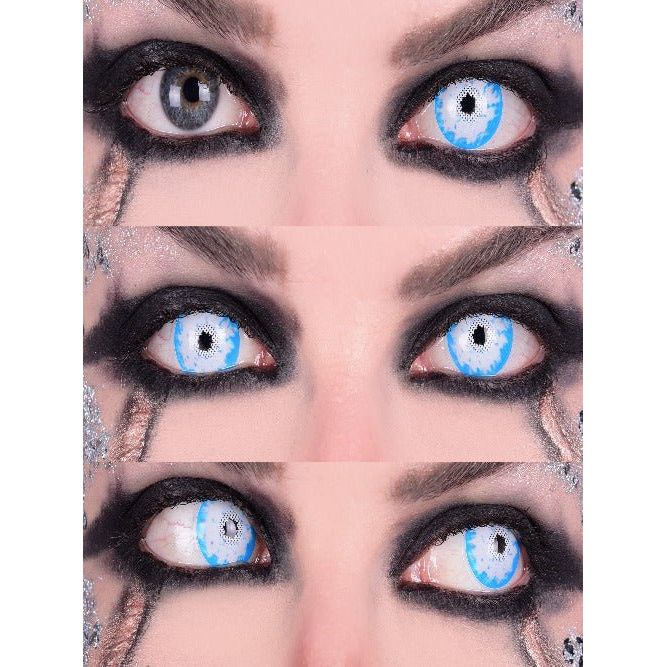 Night King - White & Blue Colored Contact lenses - worldclasscostumes