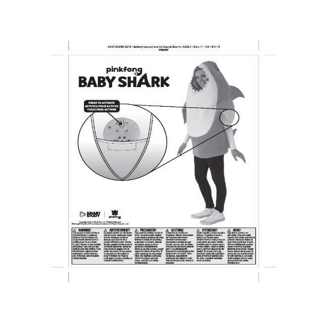 Order Adult Baby Shark Mommy Shark Costume Online - worldclasscostumes