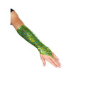 Pair of Fingerless Elbow Length Mermaid Gloves - worldclasscostumes