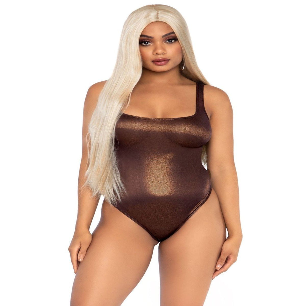 Party Girl Shimmer Thong Bodysuit - worldclasscostumes