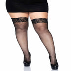 Pia Micro Net Thigh Highs - worldclasscostumes