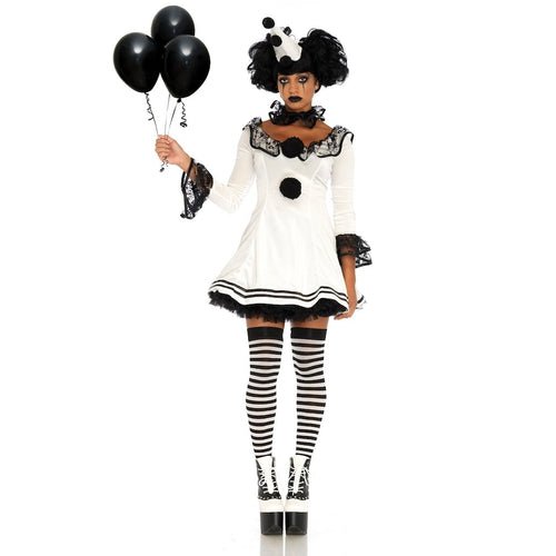Pierrot Clown Costume - worldclasscostumes