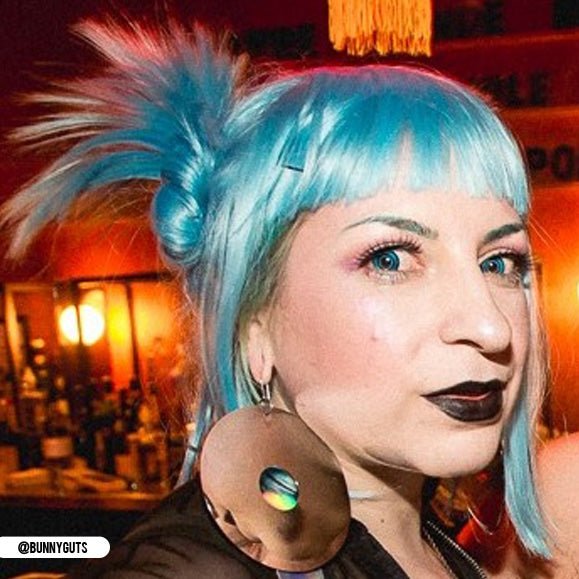 Piranha I - Blue Colored contact Lenses - worldclasscostumes