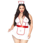 Plus Nightshift Nurse Lingerie Set - worldclasscostumes