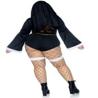 Plus Sister Sin Nun Costume - worldclasscostumes