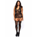 Plus Sweet Tease Lace Bodystocking - worldclasscostumes