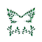 Poison Adhesive Face Jewels Sticker - worldclasscostumes