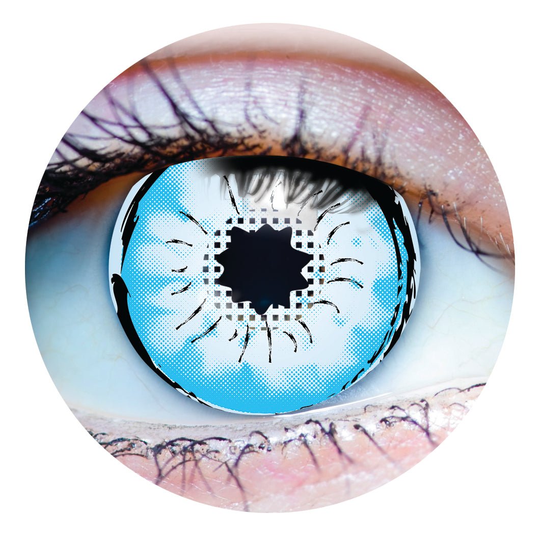 Primal Gojo Satoru Blue Cosplay Contact Lenses - worldclasscostumes