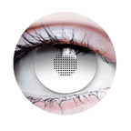 PRIMAL Sub Zero opaque iris with mesh over pupil for a frosty cryomancer look