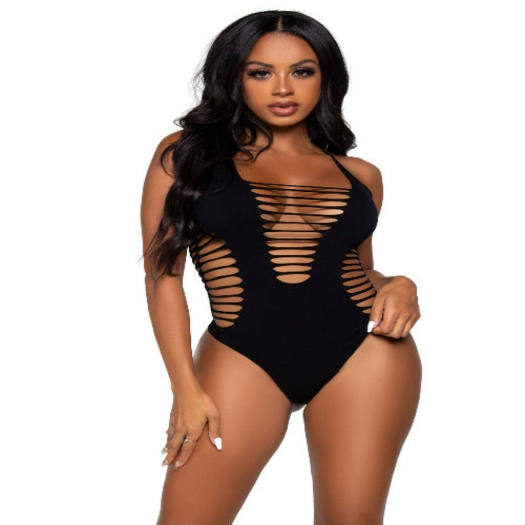 Reckless Behavior Thong Bodysuit - worldclasscostumes