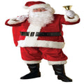 Regency Plush Santa Suit With Faux Fur Trim - worldclasscostumes