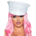 Rhinestone Trimmed Military Hat - worldclasscostumes