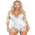 Rock The Boat Fringe Bodysuit - worldclasscostumes