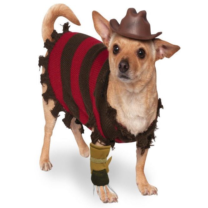 Rubie's A Nightmare on Elm Street Freddy Krueger Pet Costume - worldclasscostumes