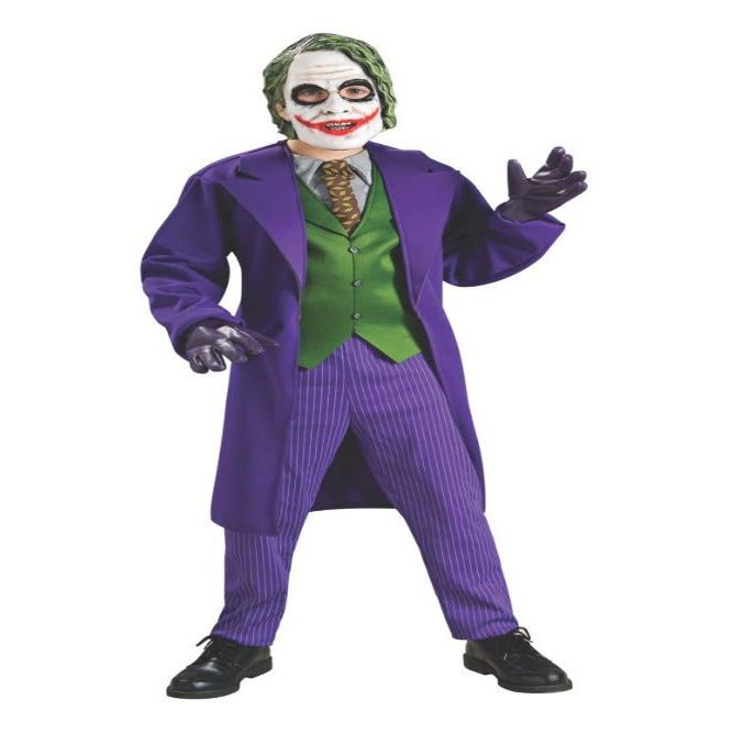 Rubie's Batman The Dark Knight Deluxe The Joker Child Costume - worldclasscostumes