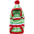 Rubie's Costume Company Candy Striped Knit Pet Sweater - worldclasscostumes