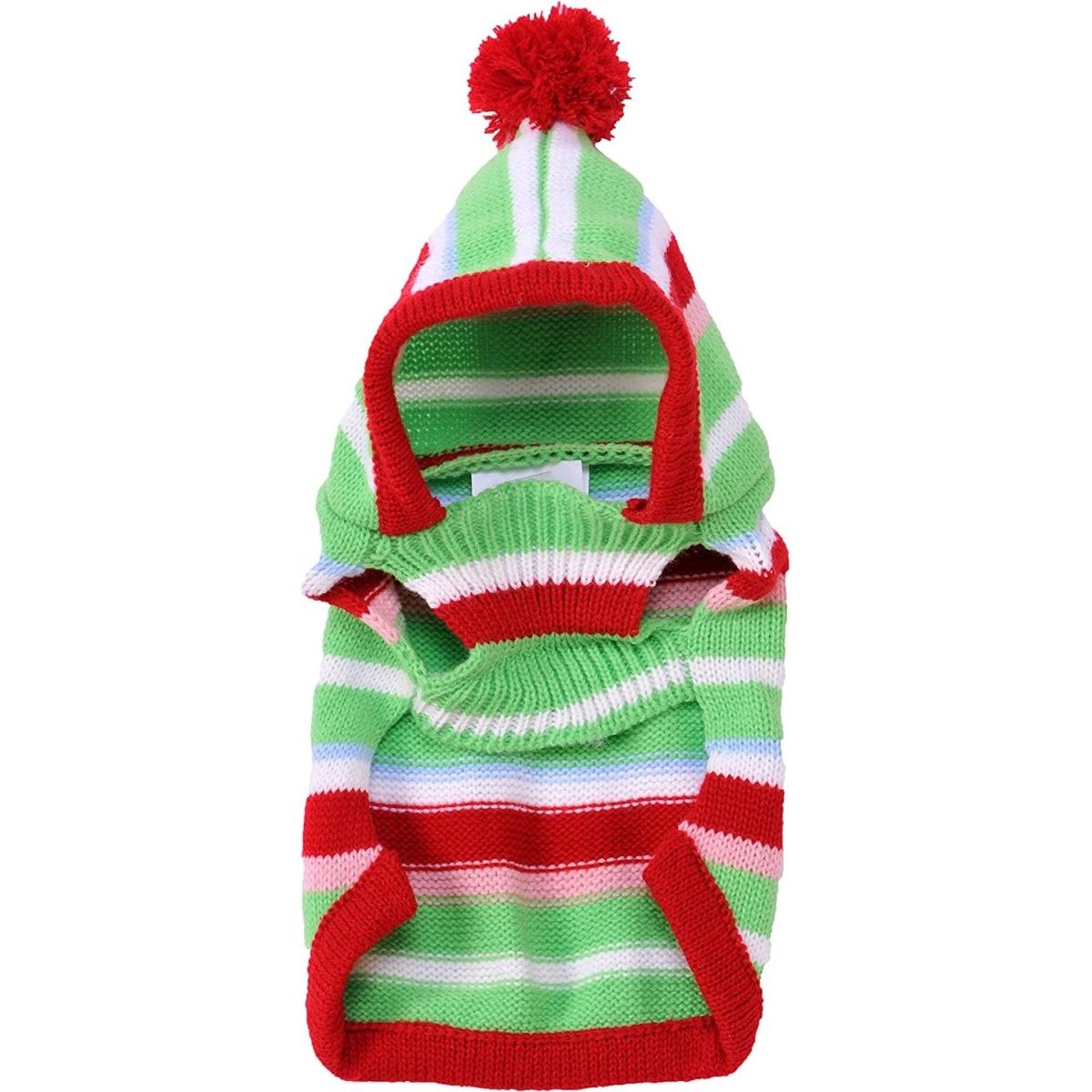 Rubie's Costume Company Candy Striped Knit Pet Sweater - worldclasscostumes