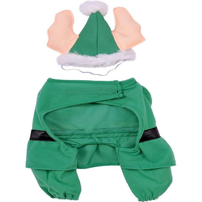 Rubie's Costume Santa's Little Helper Elf Pet Costume - worldclasscostumes