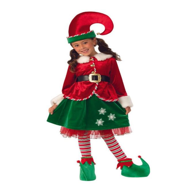 Rubie's Girls Elf Costume - worldclasscostumes