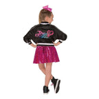Rubie's JoJo Siwa Bomber Jacket with Skirt and Bow, - worldclasscostumes