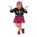 Rubie's JoJo Siwa Bomber Jacket with Skirt and Bow, - worldclasscostumes