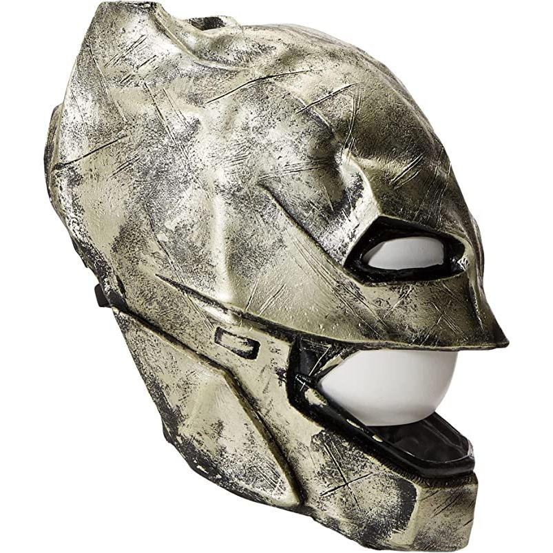 Rubie's Men's Batman v Superman: Dawn of Justice Batman Armored Vinyl Mask - worldclasscostumes