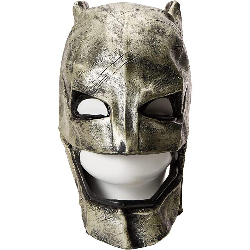 Rubie's Men's Batman v Superman: Dawn of Justice Batman Armored Vinyl Mask - worldclasscostumes