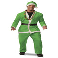 Rubie's Men's Clausplay Neon Green Santa Suit - worldclasscostumes