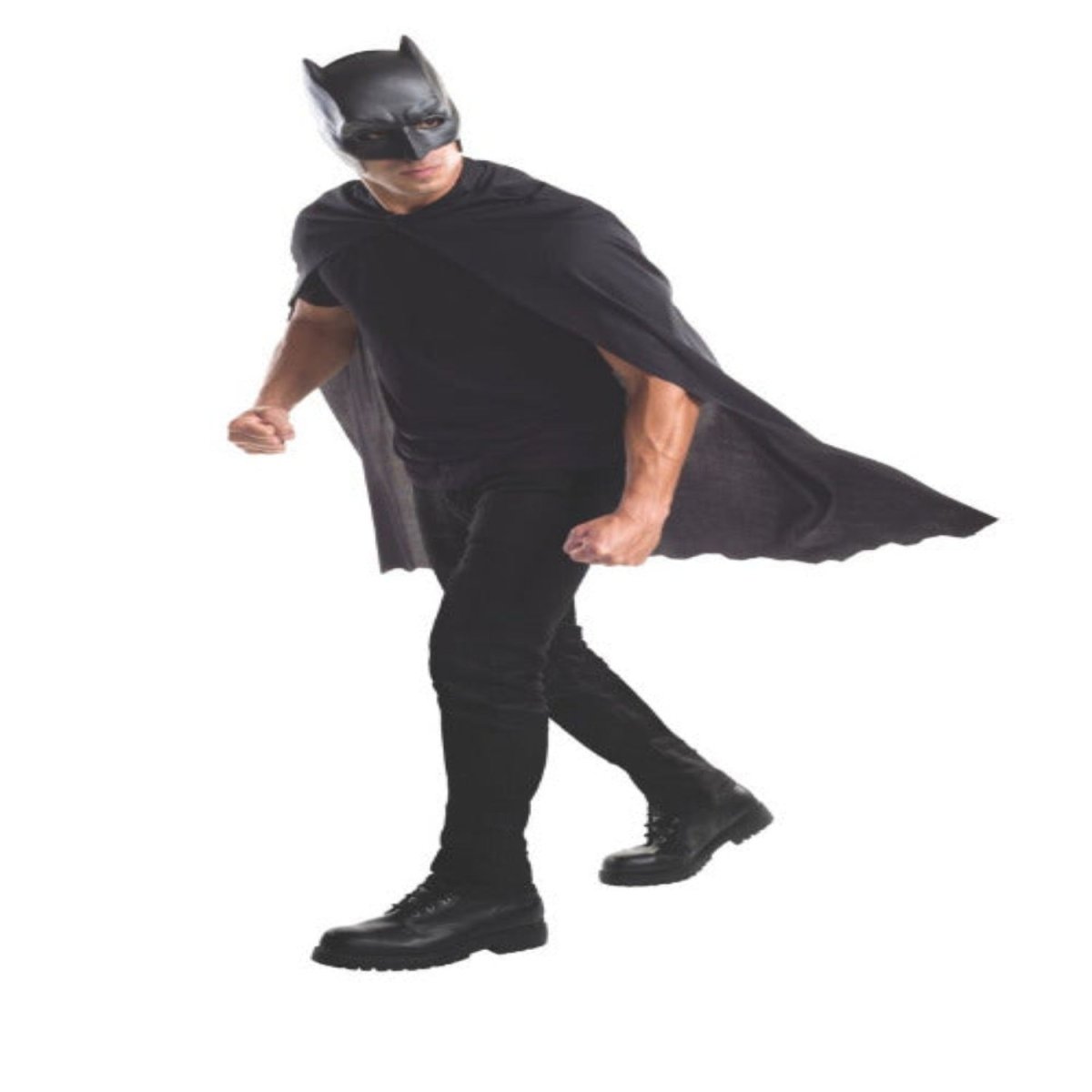 Rubie's Men's V Superman: Dawn of Justice Batman Cape with Mask - worldclasscostumes