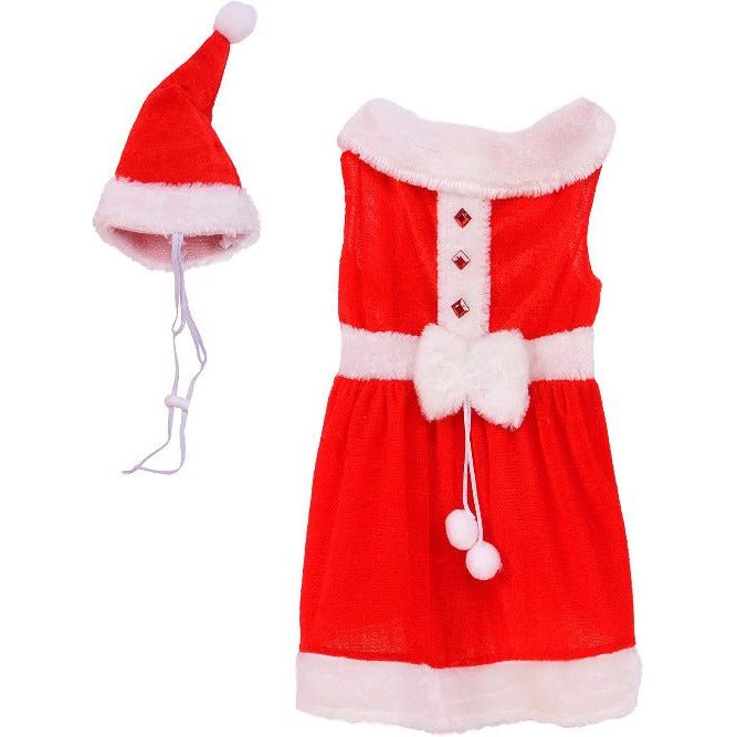 Rubie's Mrs. Claus Dog Costume - worldclasscostumes