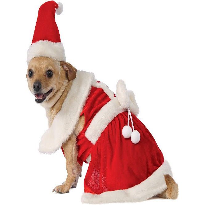 Rubie's Mrs. Claus Dog Costume - worldclasscostumes
