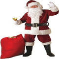 Rubie's Regal Crimson Santa Suit with Gloves - worldclasscostumes