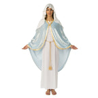 Rubie's womens Adult Biblical Costume, Light Blue Mary - worldclasscostumes