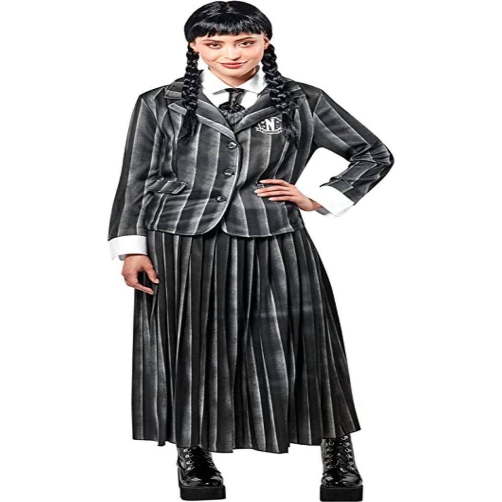 Rubie's womens Wednesday Costume Nevermore Academy Uniform - worldclasscostumes