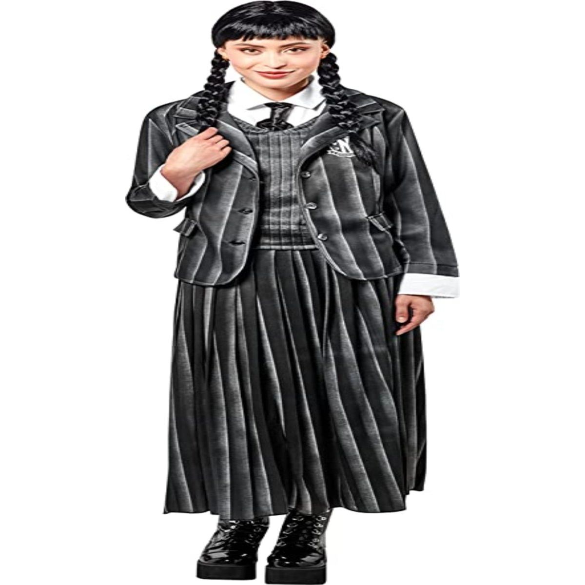 Rubie's womens Wednesday Costume Nevermore Academy Uniform - worldclasscostumes