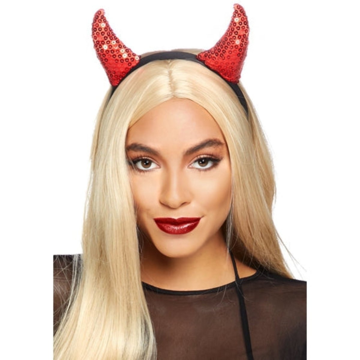 Sequin Devil Horns - worldclasscostumes