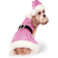 Sequin Mrs. Claus Pet Costume - worldclasscostumes
