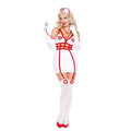 Sexy Caged Nurse Women Costume - worldclasscostumes
