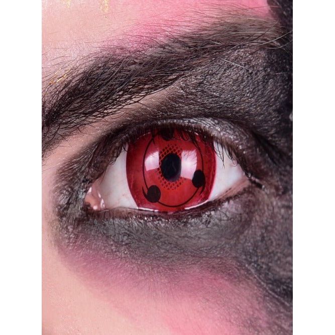 Sharingan - Red Cosplay Contact Lenses - worldclasscostumes