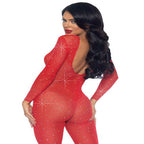 Sheer rhinestone catsuit. - worldclasscostumes