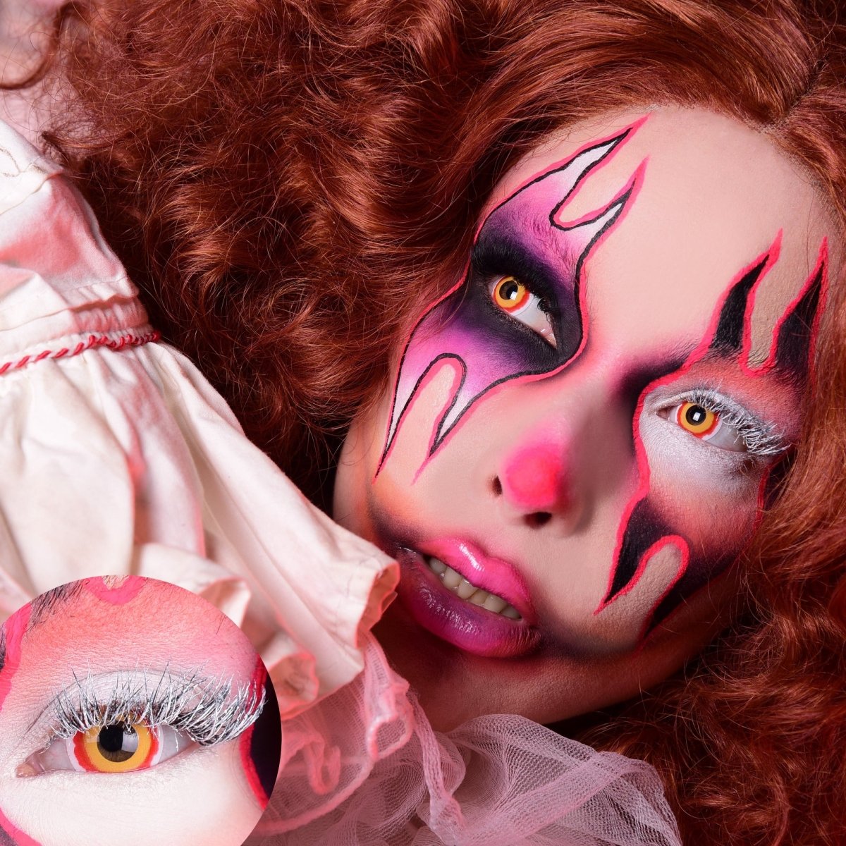 Sith - Red & Yellow Colored contact lenses - worldclasscostumes