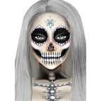 Skeleton Adhesive Face and Chest Jewel Stickers - worldclasscostumes