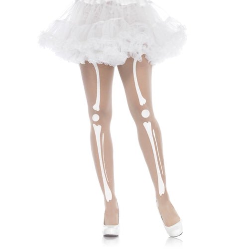 Skeleton Bone Women's Tights - worldclasscostumes